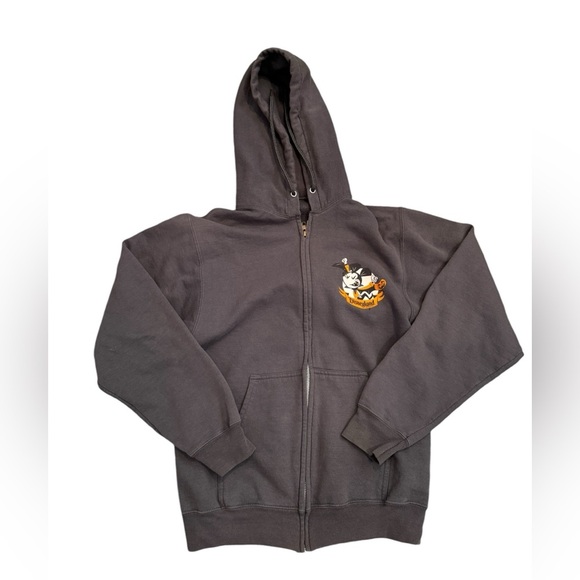 Disney Parks Mickey's Halloween Party 2018 Zip-Up Hoodie Sweatshirt Small - Picture 1 of 6